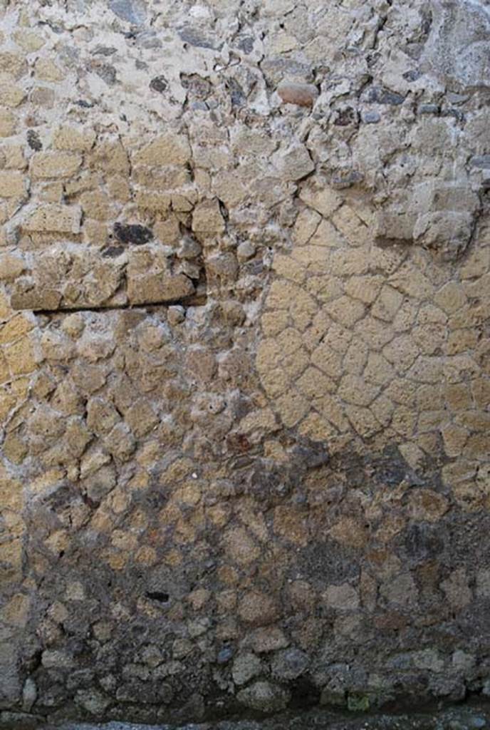 V.3. Herculaneum. June 2008. North wall of entrance corridor.
Photo courtesy of Nicolas Monteix.